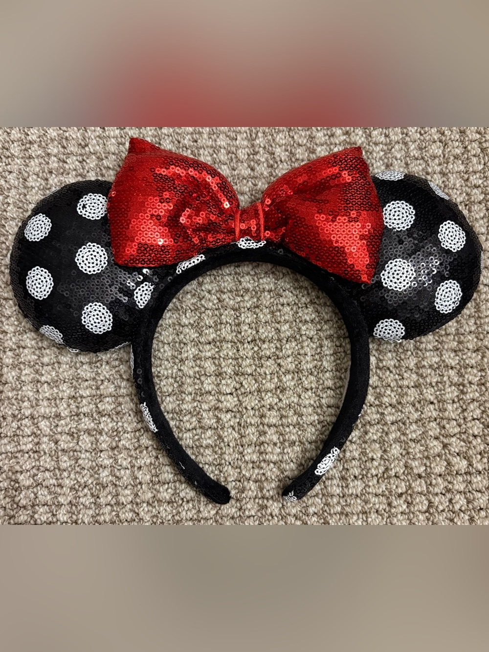 Disney Parks Polka Dot Minnie Ears